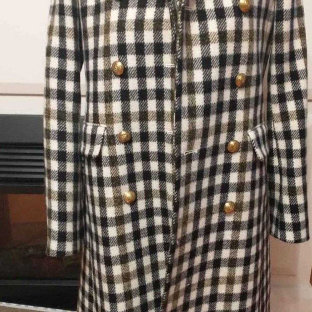 J CREW Oxford Coat Jacket